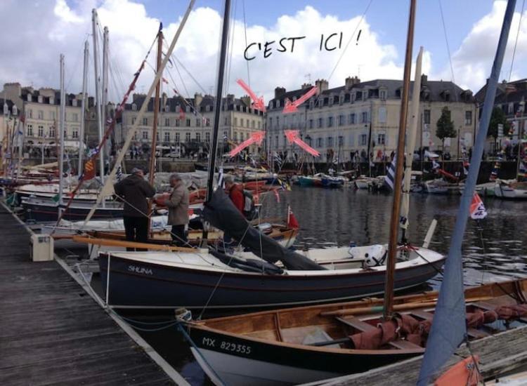Vue Imprenable Sur Le Port, Charmant Et Clair! Vannes Zewnętrze zdjęcie